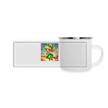 Little Witch - Panoramic Camper Mug - white - Front