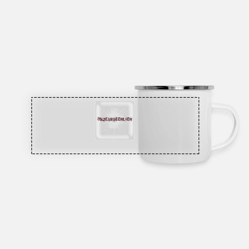 Unbreakable - Panoramic Camper Mug - white