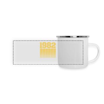 Born in 1982 - Panoramic Camper Mug - white - Front