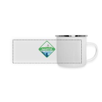 Nature Zugspitze - Panoramic Camper Mug - white - Front