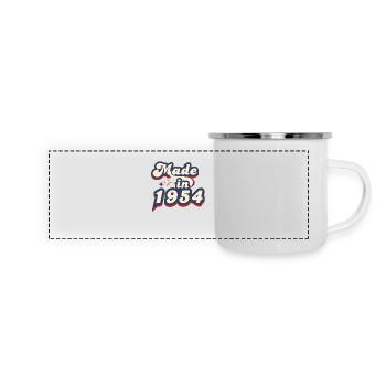 Made in 1954 Retro - Panoramic Camper Mug - white - Front
