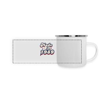 Made in 1989 Retro - Panoramic Camper Mug - white - Front