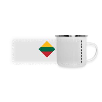 Lithuania - Panoramic Camper Mug - white - Front