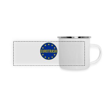 Eurotrash - Panoramic Camper Mug - white - Front