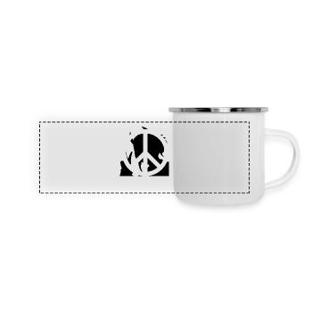 All Peace - Panoramic Camper Mug - white - Front