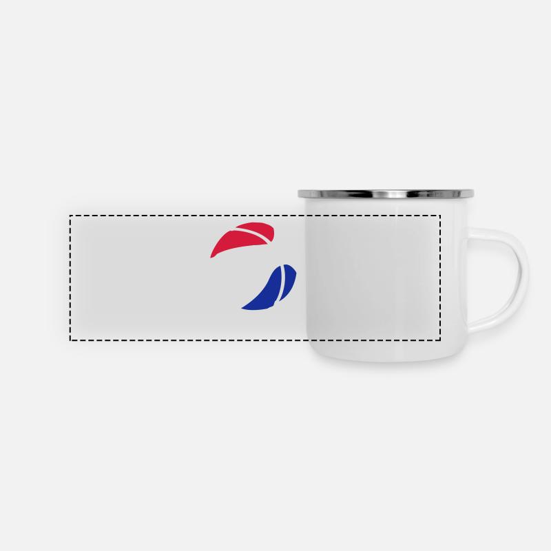 Basketball - Panoramic Camper Mug - white