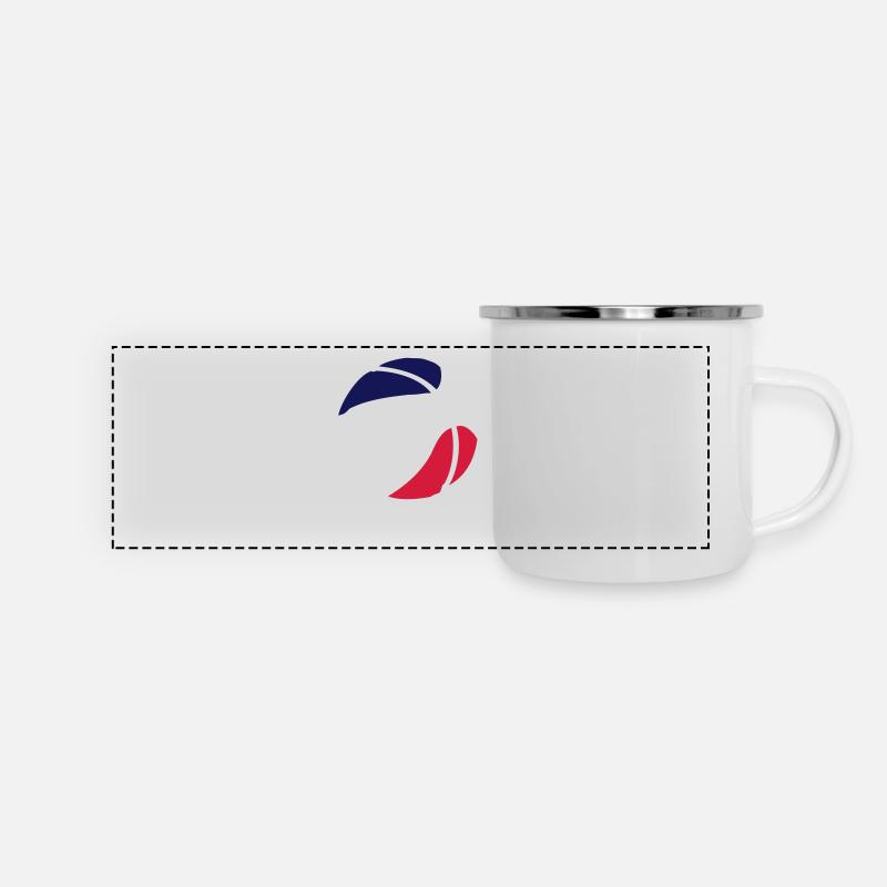 Basketball - Panoramic Camper Mug - white