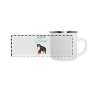 Team Bernese Mountain Dog - Panoramic Camper Mug - white - Front