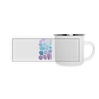 Stones - Panoramic Camper Mug - white - Front