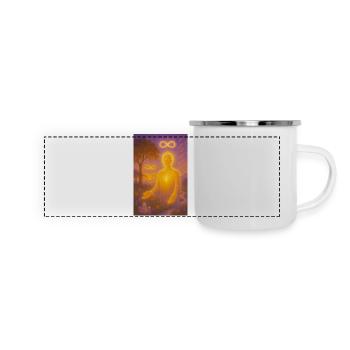 Aura of Infinity - Panoramic Camper Mug - white - Front