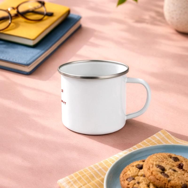 développeur web Ruby Mug panoramique émaillé