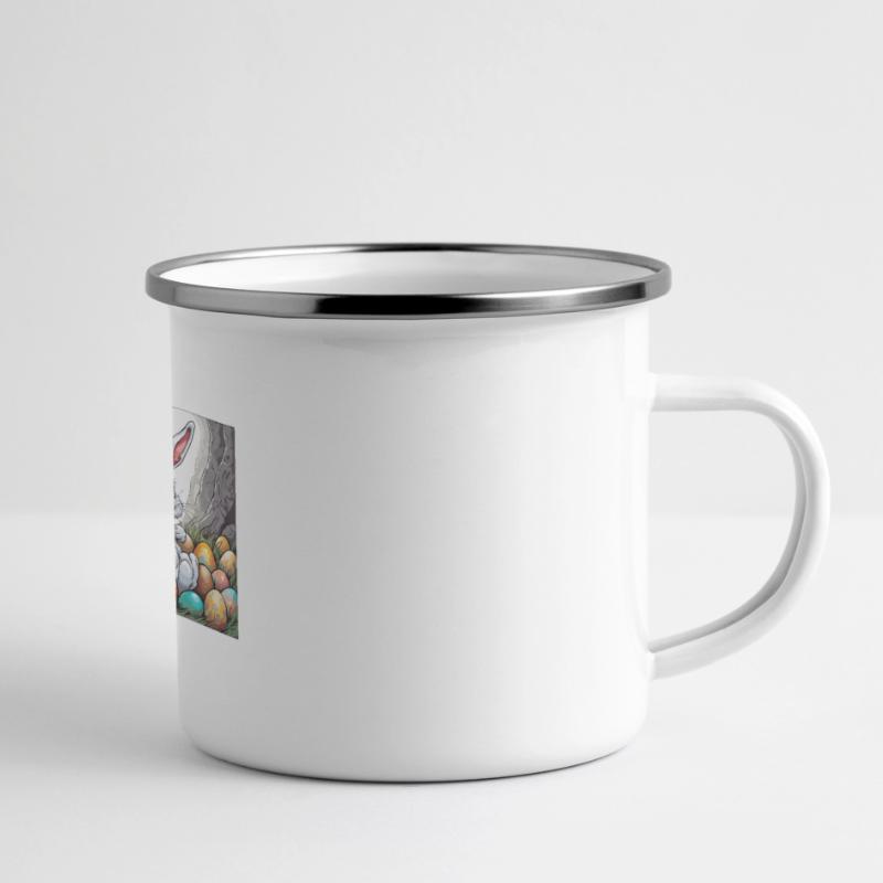 Easter Bunny / Easter / Eggs / Holidays / Easter Panoramic Camper Mug