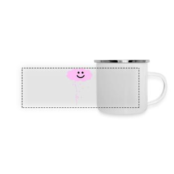 My little rain cloud - Panoramic Camper Mug - white - Front