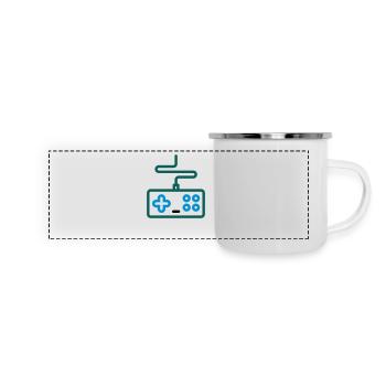Gaming / eSports / Controller - Panoramic Camper Mug - white - Front