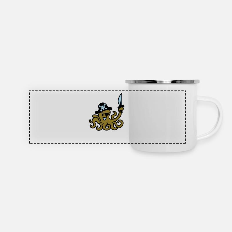Pirate Otkopus 3 - Panoramic Camper Mug - white