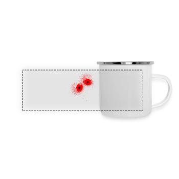 Bullet Wound Bullet Hole Halloween Costume - Panoramic Camper Mug - white - Front
