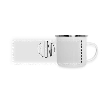 Elena - Panoramic Camper Mug - white - Front