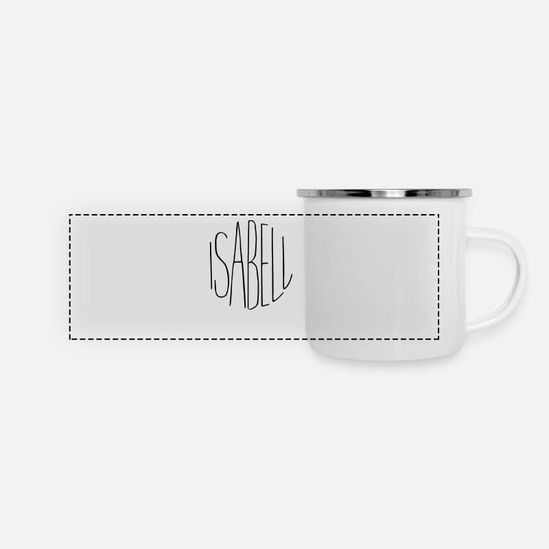 Isabell - Panoramic Camper Mug - white