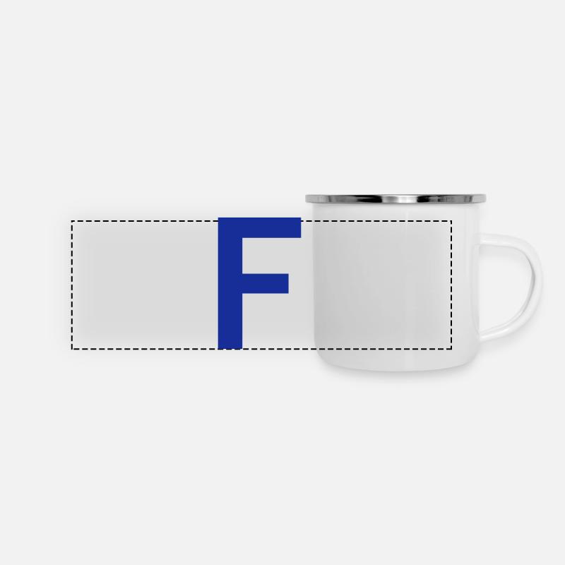 Folkeboot - Panoramic Camper Mug - white