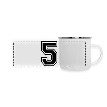 5 - Panoramic Camper Mug - white - Front