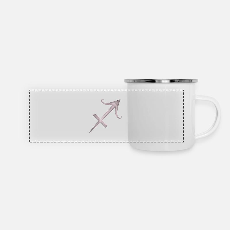 Sagittarius - Panoramic Camper Mug - white