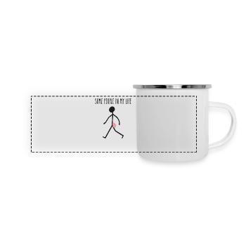 some people in my life - Panoramic Camper Mug - white - Front