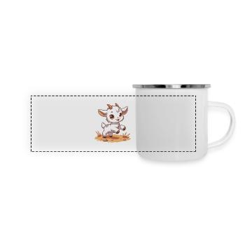 Lillte Lamb - Panoramic Camper Mug - white - Front