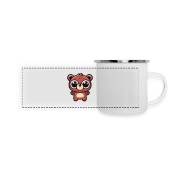 Baby Bear - Panoramic Camper Mug - white - Front