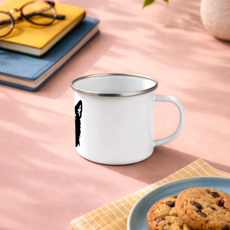 German Shepherd Head Panoramic Camper Mug