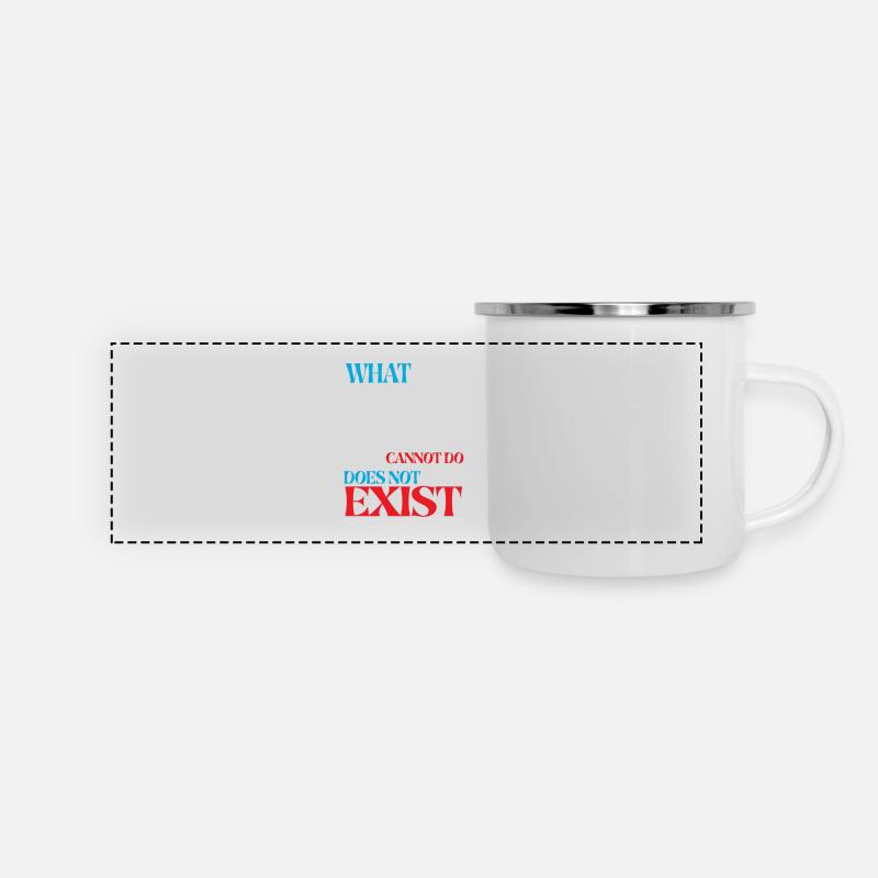 What God Cannot Do Does Not Exist NSPPD - Panoramic Camper Mug - white