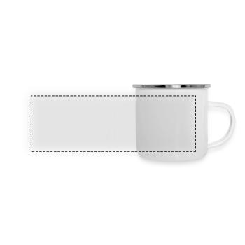 Candle - Panoramic Camper Mug - white - Front