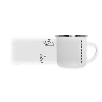 12 ans Cadeau 12e Anniversaire - 12 Ans - Mug panoramique émaillé - blanc - Devant