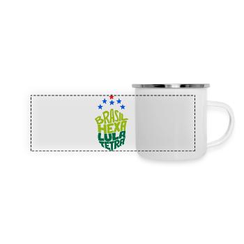 Brasil Hexa Lula Tetra - Panoramic Camper Mug - white - Front