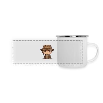 archaeologist - Panoramic Camper Mug - white - Front
