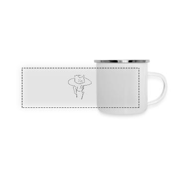 Human - Person - Panoramic Camper Mug - white - Front