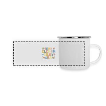 Teacher Students School In My Elementary Era - Panoramic Camper Mug - white - Front