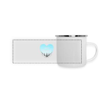 best family - Panoramic Camper Mug - white - Front