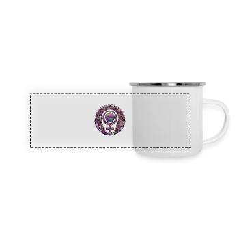 International Women's Day - Panoramic Camper Mug - white - Front