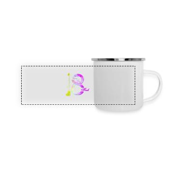 Women's Power March 8 GirlPower Female Feminism - Panoramic Camper Mug - white - Front