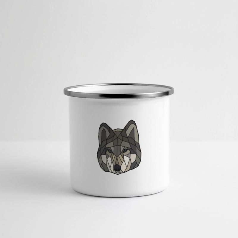 Mug panoramique émaillé