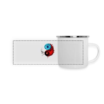 Yin Yang - Panoramic Camper Mug - white - Front