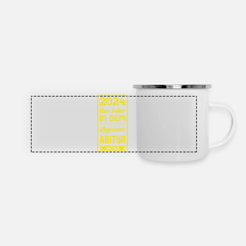 Abi Shirt - Panoramic Camper Mug - white