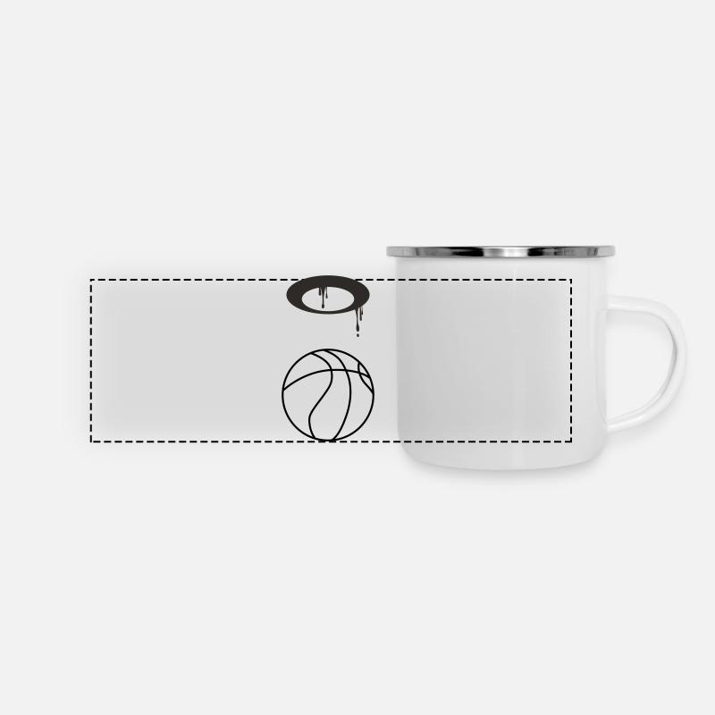 Basketball 5 0 05 - Panoramic Camper Mug - white