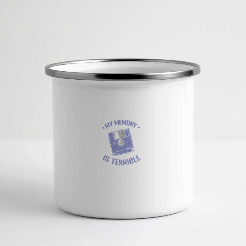 My Memory is Terrible floppy disk memory module Panoramic Camper Mug