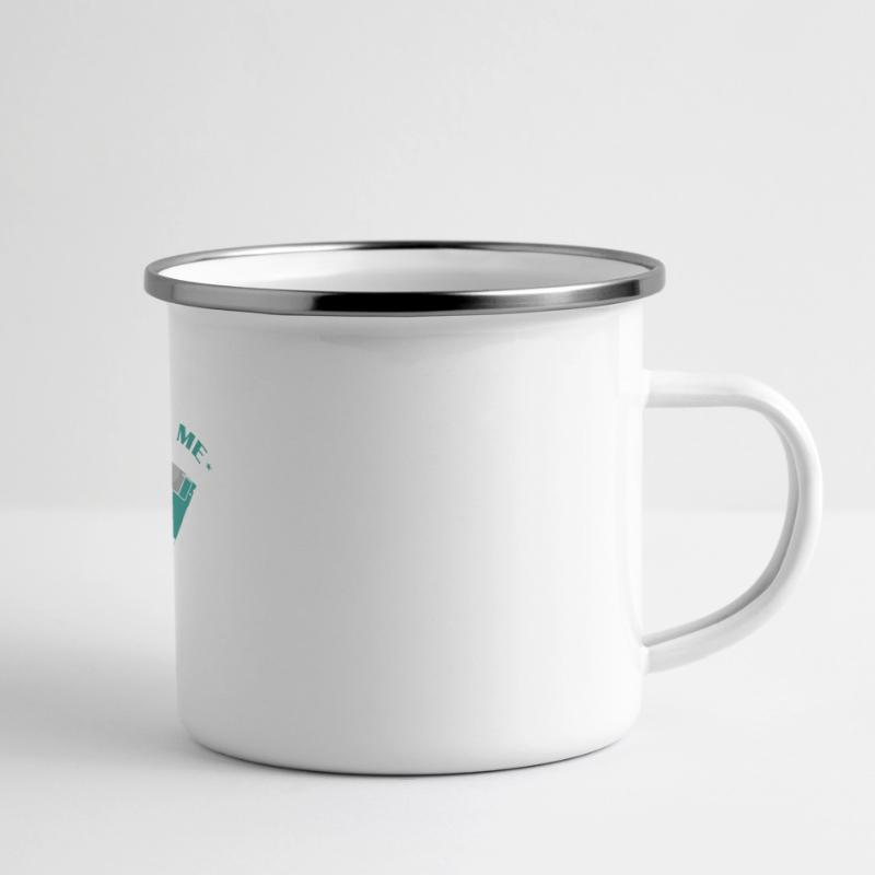Byte me Floppy Disk Floppy Disk Retro Memory Module Panoramic Camper Mug