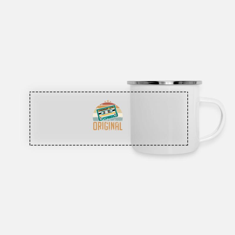 Vintage 1988 Born Original 1988 Birthday - Panoramic Camper Mug - white