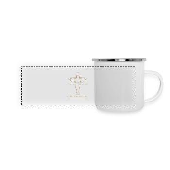 WWJD HWLF Jesus would love First Christian - Panoramic Camper Mug - white - Front