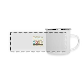 2006 Vintage Retro Birthday Gift - Panoramic Camper Mug - white - Front