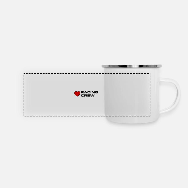 Racing Crew - Panoramic Camper Mug - white