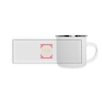 Horoscope chinois Chine Année du Coq - Mug panoramique émaillé - blanc - Devant